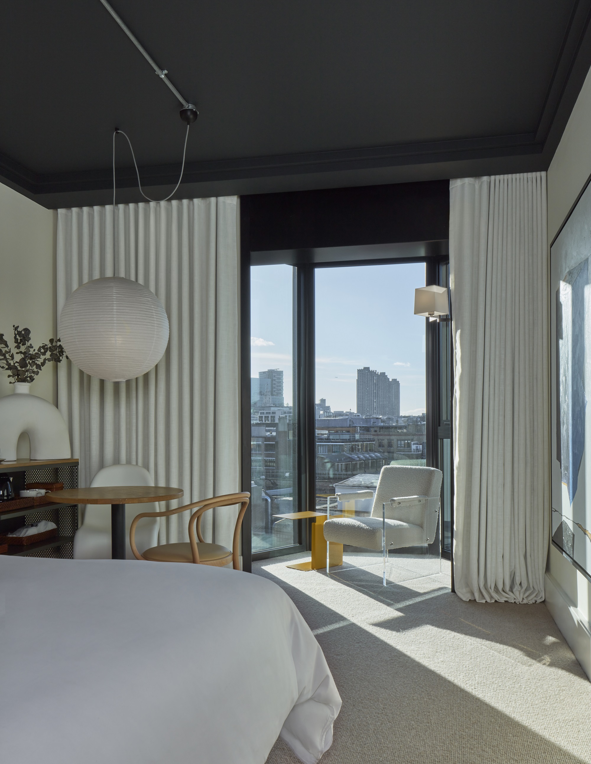 Guestroom shot at One Hundred Shoreditch, London